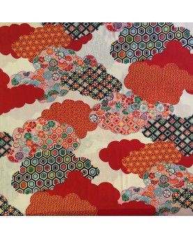 Kokka stof - Kumo - rød