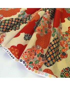 Kokka stof - Kumo - rød