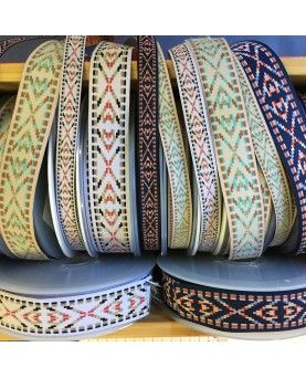 Bund - Jacquard  25mm 