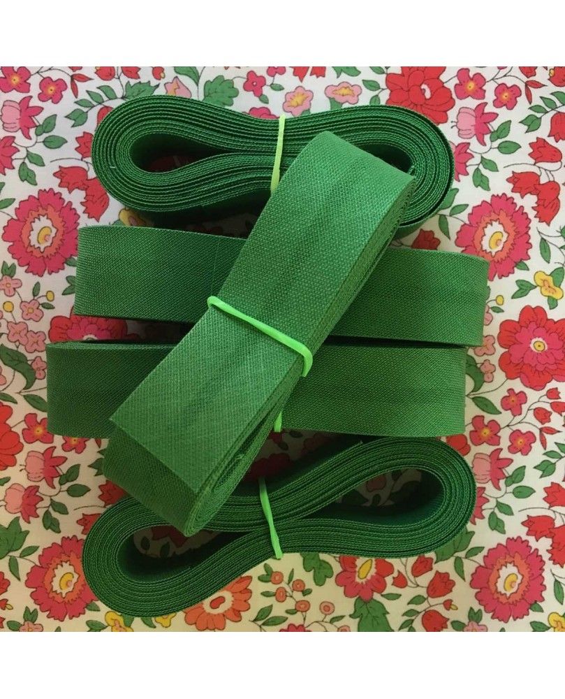 Skråbånd grøn - 3 meter