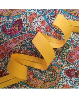 Skråbånd majsgul - 3 meter