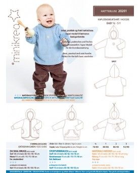 Minikrea Hættebluse