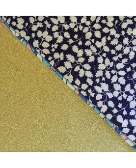 Tittekant mønster - Lyseblå