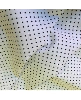 Dots petit- Hvid og sort