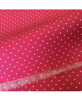 Dots petit- Pink og hvid