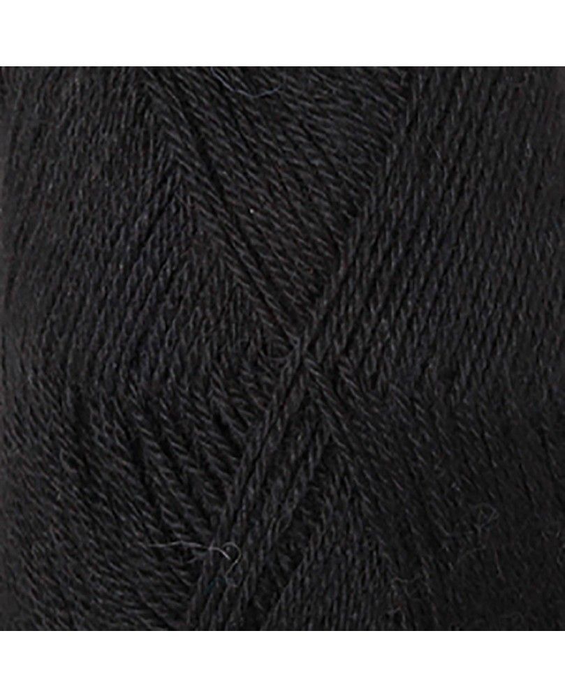 DROPS Alpaca garn - sort uni colour 8903 
