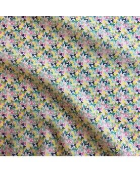 Liberty stof Fluttering - Gul