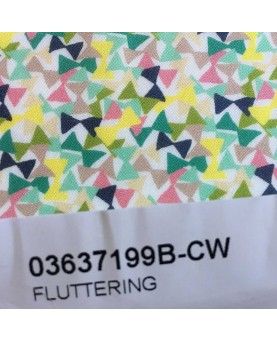 Liberty stof Fluttering - Gul