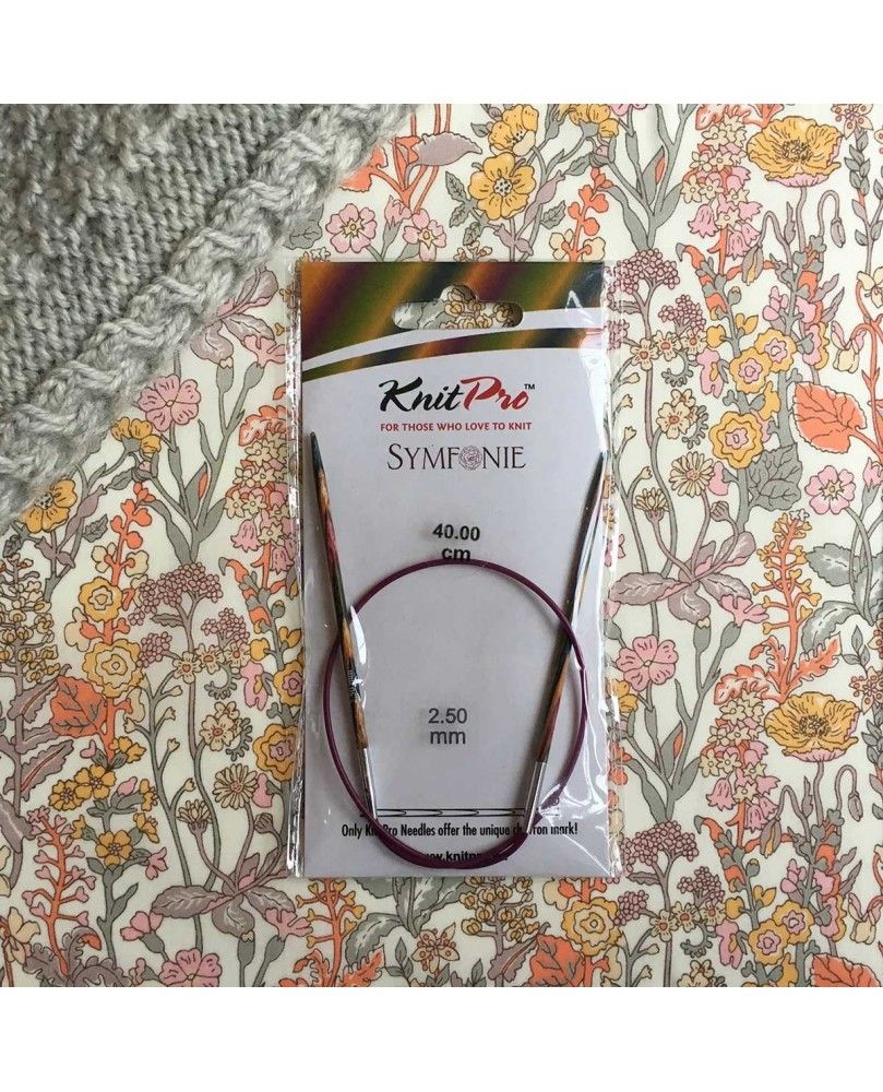 KnitPro Symfonie Rundpind 40cm - 2,5 mm