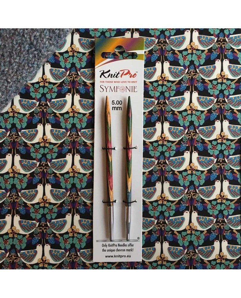 KnitPro Symfonie udskiftspinde 5.0 mm