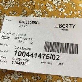 Liberty stof - Capel karry Liberty stof - Capel karry