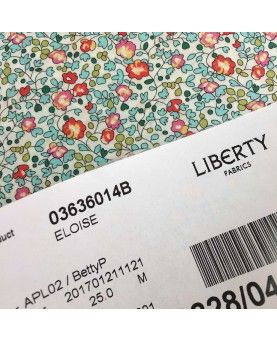 Liberty stof - Eloise turkis