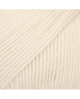 DROPS Baby Merino - Hvid uni colour 01