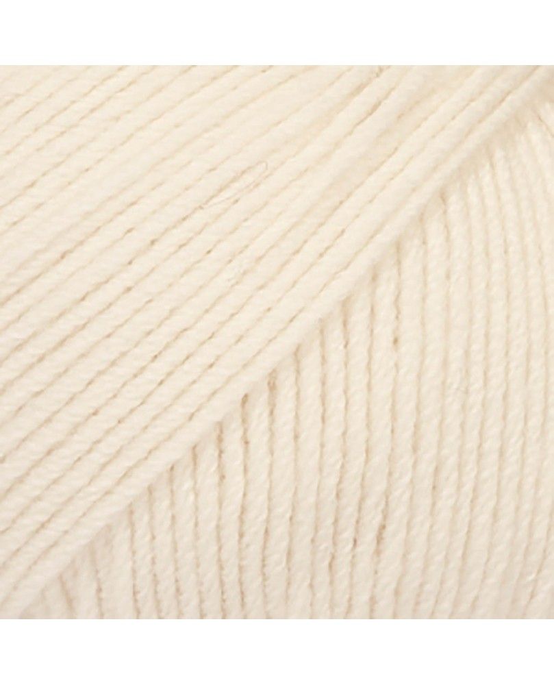 DROPS Baby Merino - Hvid uni colour 01