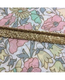 Paspoil bånd - 8mm guld