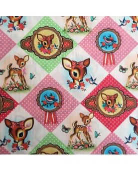 Fiona Hewitt - Stofstykke 45x75 cm