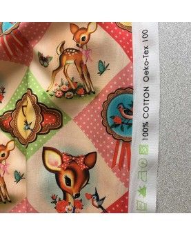 Fiona Hewitt - Stofstykke 45x75 cm