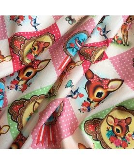 Fiona Hewitt - Stofstykke 45x75 cm