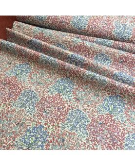 Liberty stof Jess and Jean - Blå og Koral
