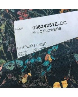 Liberty stof Wild Flowers - Sort 