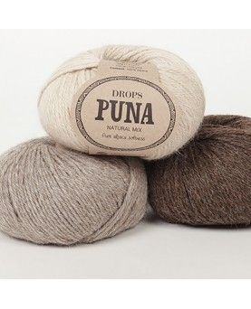 DROPS Puna alpaca garn - Brun 03