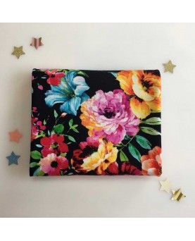 Jersey med print - blomster