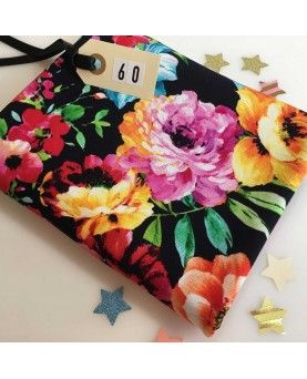 Jersey med print - blomster