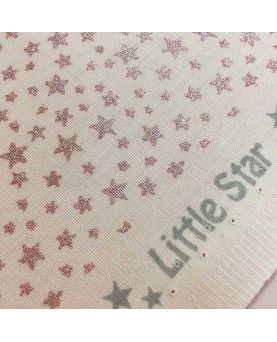 Glitter Little Star - Lyserød