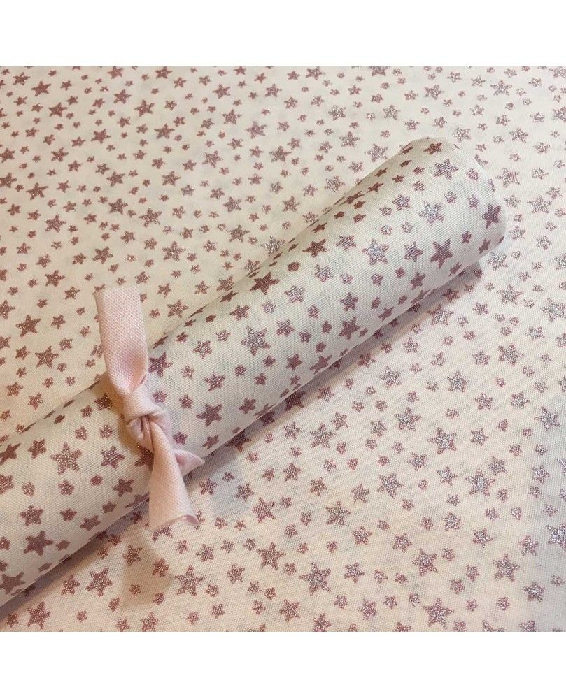 Fat quarter - Petit Dots - Hvid og Grå