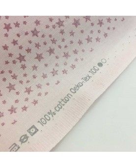 Fat quarter - Petit Dots - Hvid og Grå