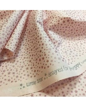 Fat quarter - Petit Dots - Hvid og Grå
