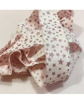 Fat quarter - Petit Dots - Hvid og Grå