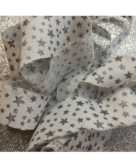 45x70cm - Glitter star lyserød