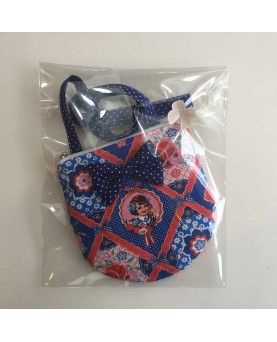 Quiltet taske syet af Liberty stof 