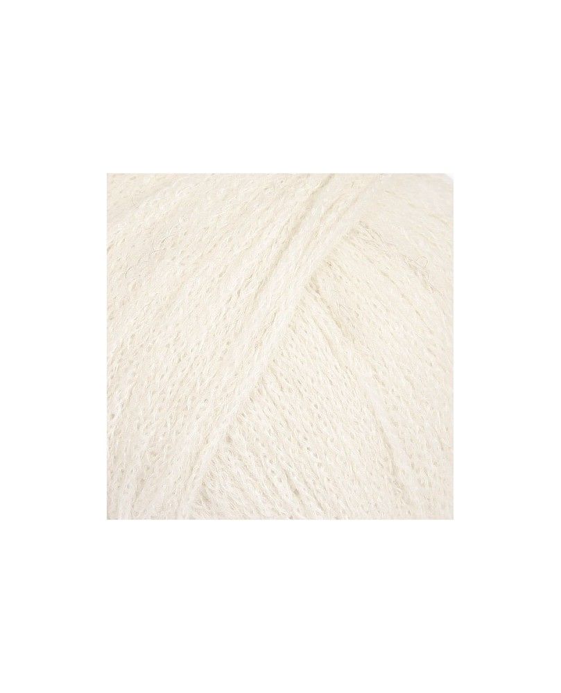 DROPS Sky garn - hvid uni color 01