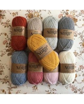 DROPS Nord garn - Okkergul uni colour 18