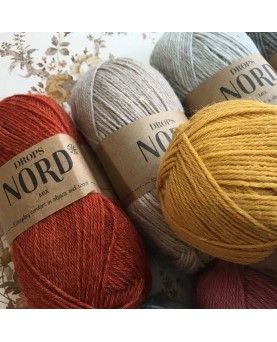 DROPS Nord garn - Rust mix 11