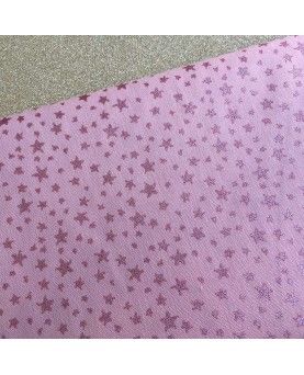 45x70cm - Glitter star Coral 45x70cm - Glitter star Coral