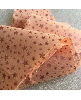 45x70cm - Glitter star Coral 45x70cm - Glitter star Coral