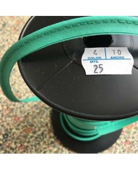 Tittekant bomuld - turkisgrøn