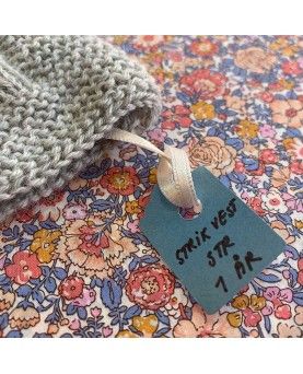 Babyvest strikket - 1 år