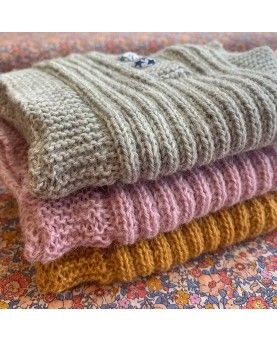 Babyvest strikket - 1 år