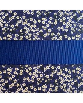 Grosgrain bånd 38mm koboltblå