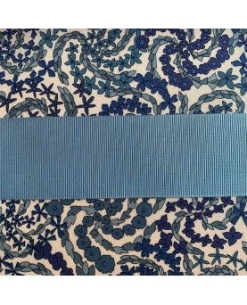 Grosgrain bånd 38mm Lyseblå