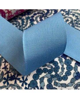 Grosgrain bånd 38mm Lyseblå