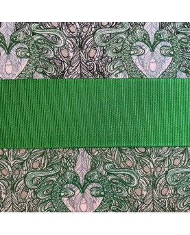 Grosgrain bånd 38mm grøn