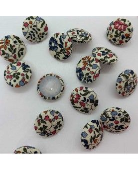 Liberty stof knap 15mm Katie and Millie 03638021D Liberty stof knap 15mm Katie and Millie 03638021D