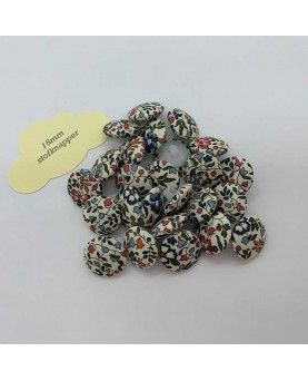 Liberty stof knap 15mm Katie and Millie 03638021D Liberty stof knap 15mm Katie and Millie 03638021D