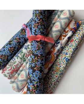 Liberty stof fat quarters 45x70cm Star Anise 012202112B