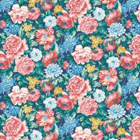 Liberty Quilting Stof Wild Bloom Multi